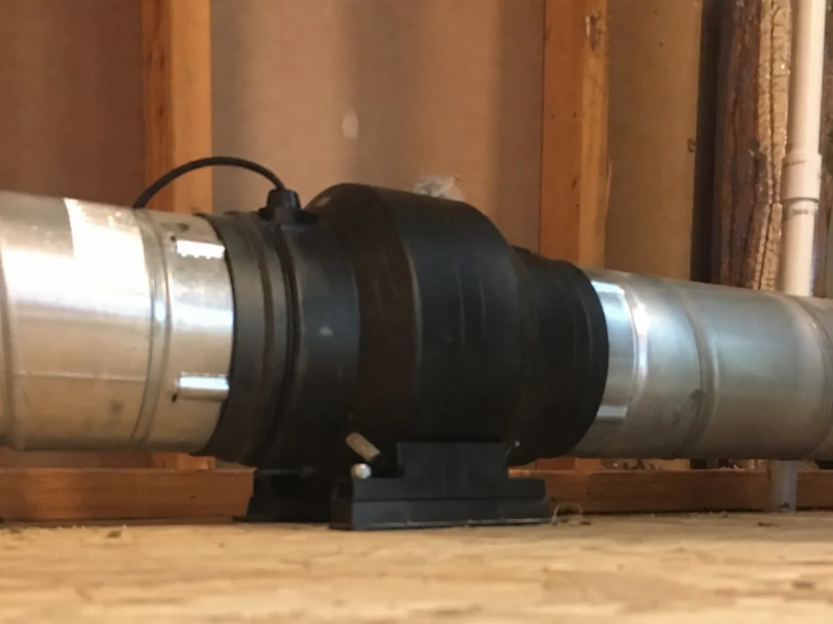 Dryer Booster Fan Installation in Petaluma, CA